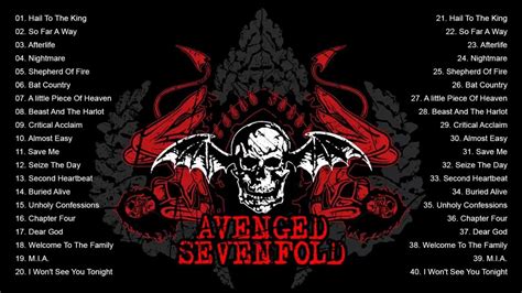 a7x love songs|avenged sevenfold greatest hits.